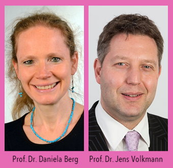 Prof. Dr. Daniela Berg und Prof. Dr. Jens Volkmann